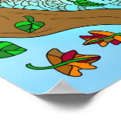 Hand Drawn Owl Mandala Artwork Poster (Hoek)