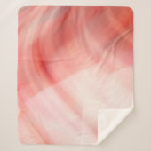 Hand drawn painting. Abstract art background. Colo Sherpa Deken (Voorkant)