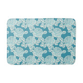 Hand Drawn Peony Floral Badmat (Voorkant)