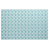 Hand Drawn Peony Floral Fabric Stof (Fat Quarter)