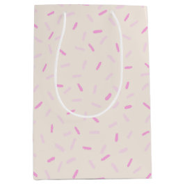 Hand Drawn Pink Sprinkles Medium Cadeauzakje