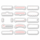 Hand Drawn Planner Frame Stickers (Voorkant)
