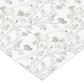 Hand Drawn Queen Anne's Lace Flowers Tafelkleed (Gekanteld)