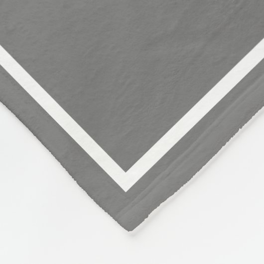 Hand-Drawn Rabbits Fleece Deken (Hoek)