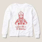 Hand Drawn Red Love Like St. Valentine Heart (Voorkant)