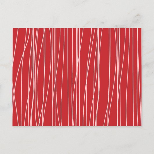 Hand Drawn Red & White Pirate Island Boy Birthday Uitnodiging Briefkaart (Achterkant)