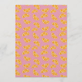 Hand-drawn Refreshing Oranges Seamless Pattern Kaart (Voorkant)
