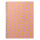 Hand-drawn Refreshing Oranges Seamless Pattern Notitieboek (Voorkant)