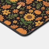 Hand Drawn Rustic Fall Pattern Desk Mat (Hoek)