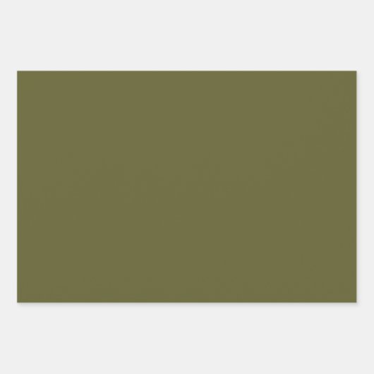 Hand Drawn Rustic Fall Pattern Wrapping Paper Set (Voorkant 3)