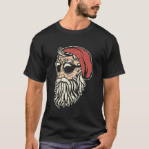 Hand Drawn Santa Basic Dark Kerstmis