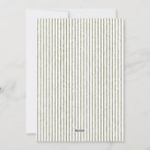 Hand Drawn Scribble Doodle Family Photo Christmas Feestdagenkaart (Achterkant)