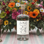 Hand Drawn Scribble Wedding  Likeurfles Etiket