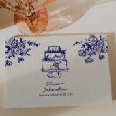 Hand Drawn Scribbles/Doodles Wedding Gastenboek
