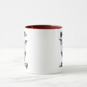 Hand Drawn Staffordshire Bull Terrier Mug Mok (Midden)