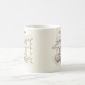 Hand Drawn Street met Cafe' Koffiemok (Center)