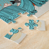 Hand Drawn Tokyo Japan Legpuzzel (Zijkant)