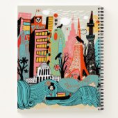 Hand Drawn Tokyo Japan Notitieboek (Achterkant)
