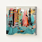 Hand Drawn Tokyo Japan Notitieboek (Achterkant)