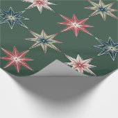 Hand Drawn Twinkle Stars - Holiday Wrapping Paper Cadeaupapier (Hoek)