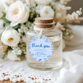 Hand Drawn Valentine Little Sweetheart Baby Shower Bedankjes Labels