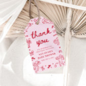 Hand Drawn Valentine Little Sweetheart Baby Shower Cadeaulabel