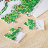 Hand Drawn  Village Holiday Puzzle Legpuzzel (Zijkant)