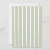 Hand Drawn Vino Before Vows Bridal Shower Kaart (Achterkant)