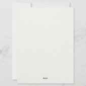 Hand-Drawn Watercolor Winter Village Celebration  Feestdagenkaart (Achterkant)