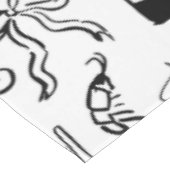 hand drawn wedding marriage champagne fountain tafelkleed (Gekanteld)