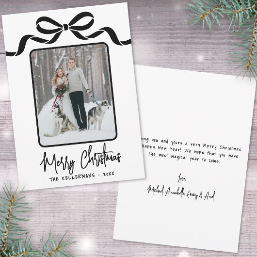 Hand Drawn Whimsical Christmas Feestdagenkaart