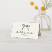 Hand Drawn Whimsical Wedding Plaatskaartje (Achterkant)