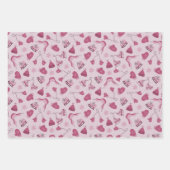 Hand Drawn Winter Pattern Mix Wrapping Paper Set3 (Voorkant 2)