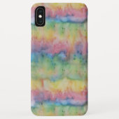 Hand Dyed Rainbow Stripe Case-Mate iPhone Case (Achterkant)