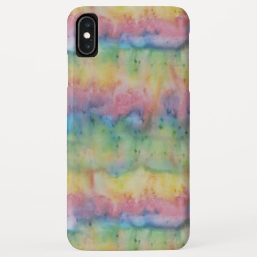 Hand Dyed Rainbow Stripe Case-Mate iPhone Case (Achterkant)