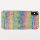 Hand Dyed Rainbow Stripe Case-Mate iPhone Case (Achterkant (horizontaal))