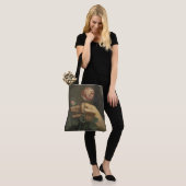 Hand & een Roos Tote Bag (Op model)