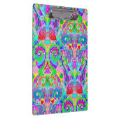 Hand- en digitaal gekleurd patroon art 22 klembord (Rechts)