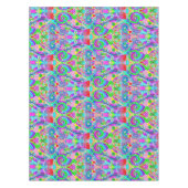 Hand- en digitaal gekleurd patroon art 22 tafelkleed (Voorkant)