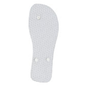 Hand- en digitaal gekleurd patroon art 22 teenslippers (Onderkant)