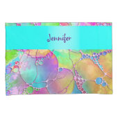 Hand- en digitaal gekleurd patroonartikel 41 kussensloop (Voorkant-Rechts)