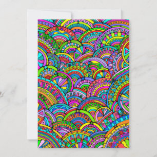 Hand- en digitaal gekleurd patroonpatroon art 27