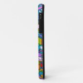 Hand- en digitaal gekleurd patroonpatroon art 53 Case-Mate iPhone case (Achterkant/links)
