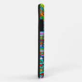 Hand- en digitaal gekleurd patroonpatroon art 53 Case-Mate iPhone case (Achterkant/rechts)