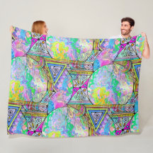 Hand en digitaal geschilderd naadloos patroon 56