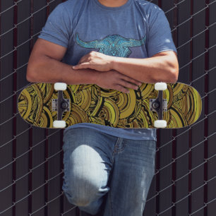 Hand- en digitaal geverfde Patroonkunst 15 Persoonlijk Skateboard