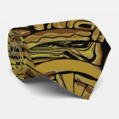 Hand- en digitaal geverfde Patroonkunst 15 Stropdas (Opgerold)