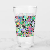 Hand- en digitaal geverfde Patroonkunst 31 Glas (Achterkant)