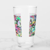 Hand- en digitaal geverfde Patroonkunst 31 Glas (Links)