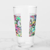 Hand- en digitaal geverfde Patroonkunst 31 Glas (Rechts)